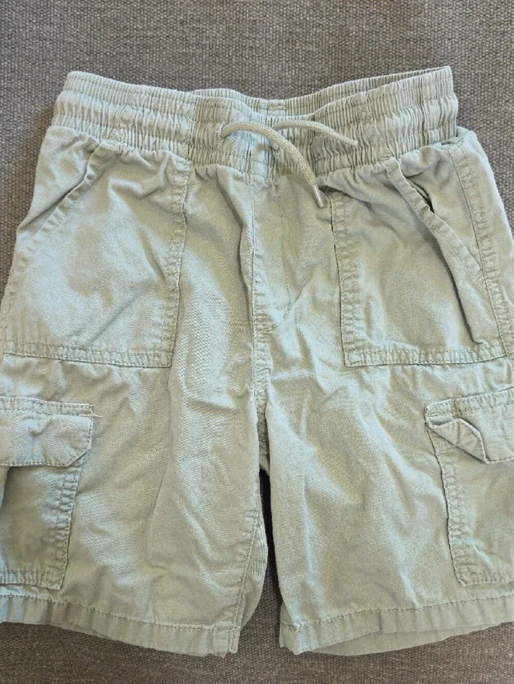 Boys' Cargo Shorts - Green & Navy Camo